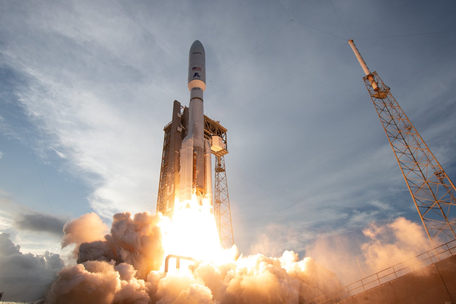 Falcon 9 en horizontal